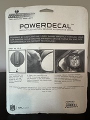 Steelers Power Decal Backlit LED Motion Sensing Automotive Decal