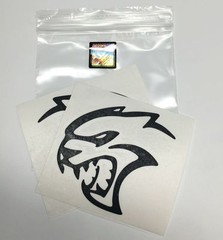 Hellcat Fender Emblem Overlay Decals – 2015-2018 Dodge Challenger SRT Hellcat