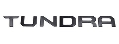 Matte Black Finish 3D Raised Tailgate Letter Pieces For 2022-up Toyota Tundra