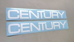 Century Boats Decals SET OF 2 Vinyl Decal Stickers