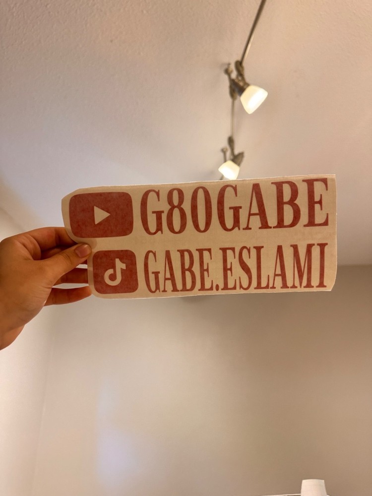 social media decals, instagram, Snapchat, Facebook,YouTube,TikTok Window decals