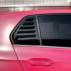 Rear Side Window Glass Louver Shutter Vent Cover For Golf Mk8 Hatchback 2021-24