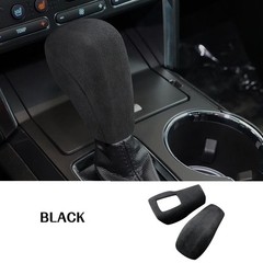 Suede Gear Shifter Door Handle Cover Hand Brake Trim For Ford Explorer 2016-2017
