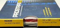 PROSTRIPE 1/2″ SILVER/TOM RED R62820