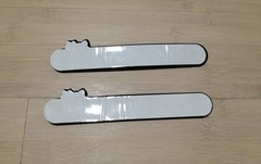 Hello Kitty [2] Door Handle Protector TPU Stickers Car Accessories 5.75″x 1″
