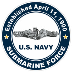 Established April 11, 1900, Sub Force Decal Bumper Sticker Military Decal 5″