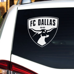 FC Dallas Decal/Sticker-CHOOSE SIZE/COLOR-Logo-Wall-Laptop-Wall-Soccer-Football