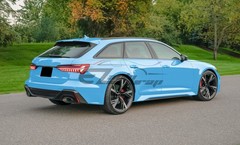 ESSMO PET Super Gloss Baby Blue Car Vehicle Vinyl Wrap Decal Glossy Like Paint