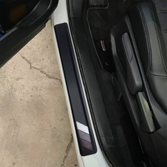4pcs Car Door Sill Plate Scuff Scratch Anti Protector Cover For Toyota Tacoma US