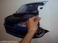 DB 1953 Chevy Pickup 4ft Long Wall Graphic Decal Vinyl Sticker Cartoon Truck