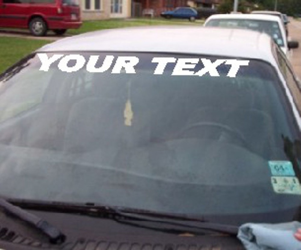 Custom Vinyl Lettering Decal Sticker 5″ tall Any Font