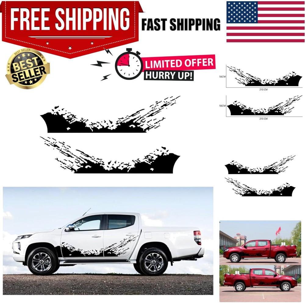 Waterproof Car Door Sticker – Heavy Duty Vinyl Trim for Mud & Scratches