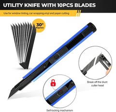 Professional Vinyl Wrap Window Tint Tool Kit for Cars – Sleek & Safe Design