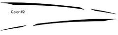 2 RV Car Truck Trailer Side Accent Decals Graphics Stripes Vinyl PB377