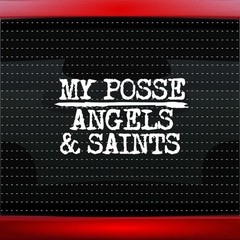 My Posse Angels & Saints Christian Car Decal Window Vinyl Sticker (20 COLORS!)