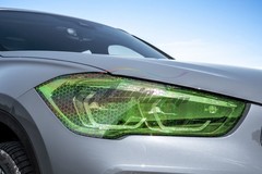 Headlight Hex Holographic Gloss Emerald Green Taillight Tint Film Fog Honeycomb