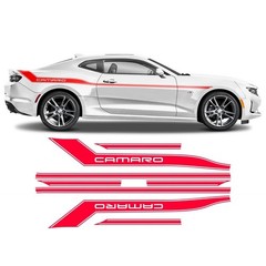 Stickers / Vinyls for side graphics Chevrolet Camaro 2016 – 2019
