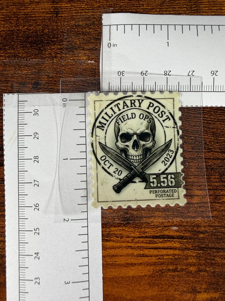 Stamp 15 decal sticker