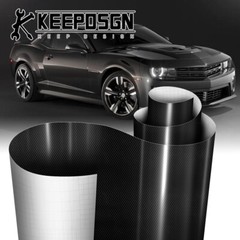 For Chevy CARBON FIBER Paint Protection Vinyl Wrap Film Sticker Decal Sheet Roll