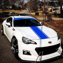 Racing Hood Stripes Stickers Vinyl Decal Decoration For Car SUV Truck Universal