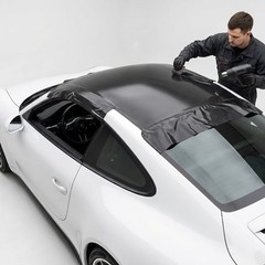 30ft x 5ft Gloss Black 4D Carbon Fiber Vinyl Wrap Film Bubble Air Free 360″x60″