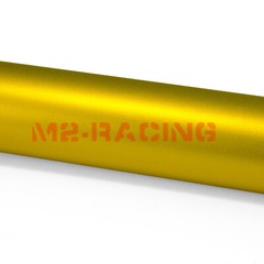 【Satin Chrome】 Yellow Matte Metallic Car Vinyl Wrap Sticker Air Release Sheet