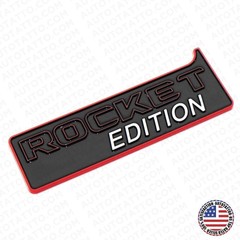 1x NEW Rear emblem Car TRUNK BADGE For BRABUS ROCKET EDITION G700 G800 G900 G500