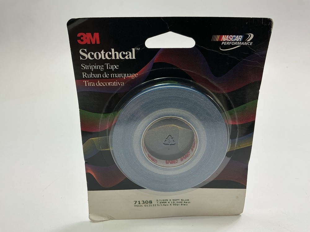3M 71308 Scotchcal Pinstripe Striping Tape, BLUE, 5/16″ X 50 Feet Long
