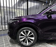 Gloss Metallic Nightfall Purple PPF TPU Paint Protection Film Dry Wet Vinyl Wrap