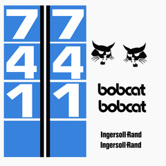 Fits Bobcat 741 Decals Stickers kit Repro Aftermarket Decal kit Premium Vinyl