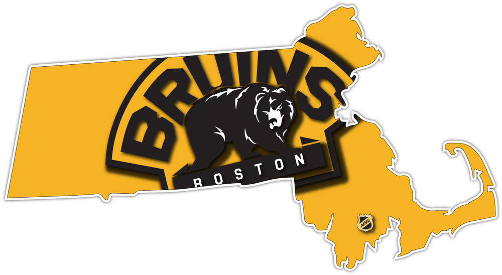 Massachusetts Boston Bruins Ice Hockey LOGO Vinyl Sticker Decal Cornhole Wall