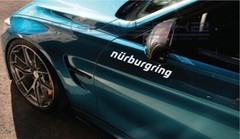 Nurburgring Decal Sticker logo Pair