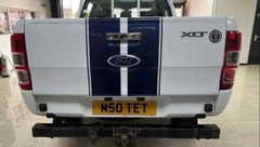 Ford Maverick Bonnet and Rear Stripe Graphics Any Year Decals Stickers 1