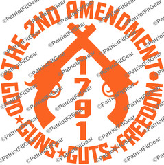 The 2nd Amendment,God Guns Freedom,Molon Labe,2A,Gun Rights,Custom Vinyl Decal