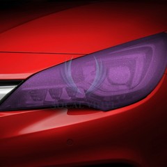Matte Glitter Red Tint Headlights Taillight Lights Lamp Fog Auto Film Protective
