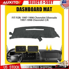 Dashboard Cover Dashmat Dash Mat For Chevy Silverado C1500 C2500 97 98 99 1-5X