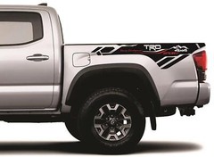 2X side bed Vinyl Decals graphic 2016-2020 4 Toyota Tacoma TRD 4×4 Sport