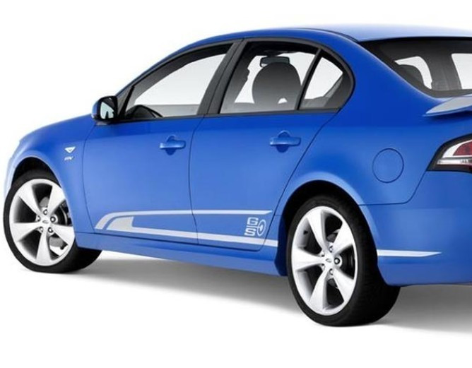 Fits Ford Falcon Side Stripe Decals GT GS Boss FPV 315 XR8 XR6 Turbo FG