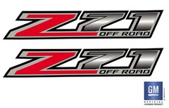 2014 2015 2016 2017 18 GMC Sierra Z71 OFF ROAD Bed Side Decal Stickers Set Of 2