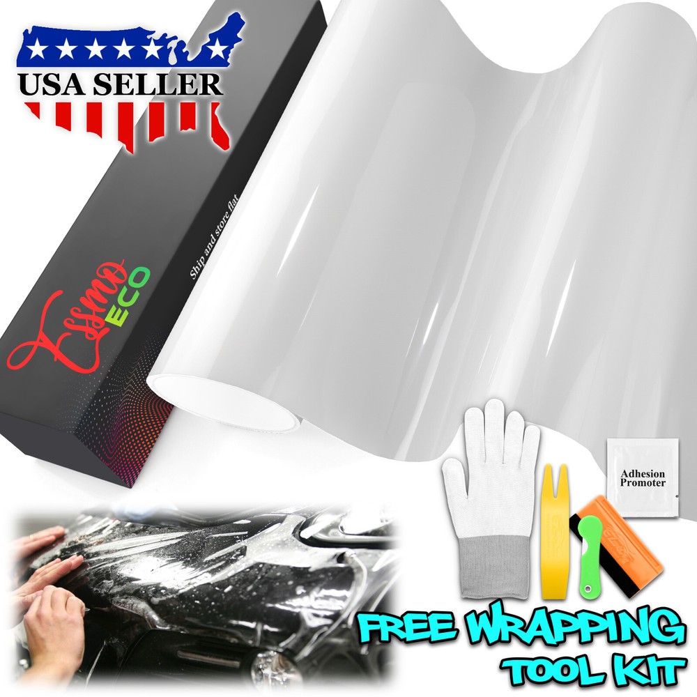 PPF Paint Protection Film ECO Gloss Clear Invisible Scratches Shield 7.5mil Bra