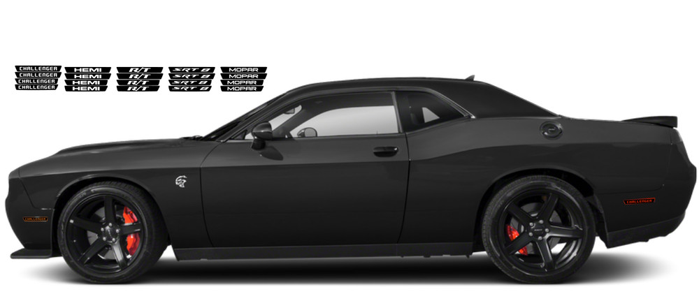 Side Marker Decal Sticker Fits Challenger 2015 2016 2017 2018 2019 2020