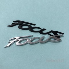 Metal 3D Car Body Rear Trunk Tailgate Badge Emblem Decal Nameplate Sticker Focus