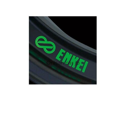 NEW ENKEI RPF1 Option Rim Sticker Fluorescent Green 1 piece [99000-RPF1-GR]