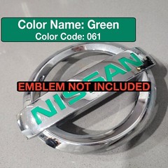 Front Emblem Vinyl inlays FOR 2005-2021, Nissan Frontier. Emblem NOT included.