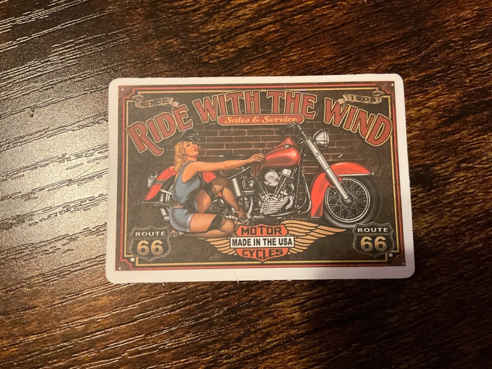 Motorcycle Sticker for Helmets or toolbox #6,432 Military Retro Pin Up Girls