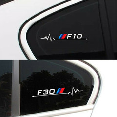 2x Car Window Sticker For BMW E46 E90 E60 E39 E36 F30 F10 F20 X5 E70 E53 G30 E91