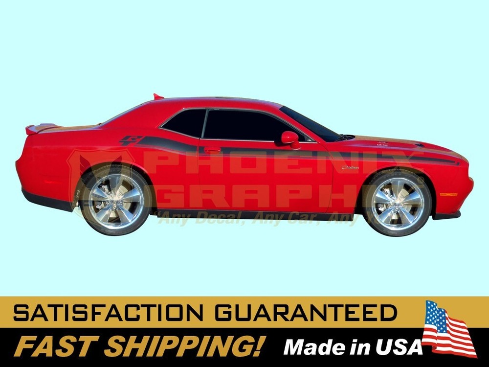 2015 2016 2017 2018 2019 2020 Dodge Challenger RT SXT Stripes Decals Graphics