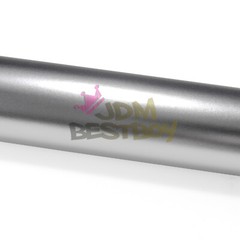 Anodized Chrome Silver Car Vinyl Wrap Sticker Decal Matte Metallic Sheet Film