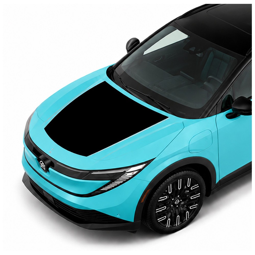Hood Racing Stripe Decal Graphics Kit – Fits Nissan Leaf 2026 and up MADE IN USA