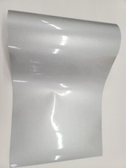 Glossy Light Silver METALLIC Vinyl Car Auto Wrap Decal Sticker Film Sheet Roll